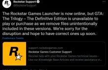 Rockstar blokuje możliwość grania w GTA Definitive Edition na PC