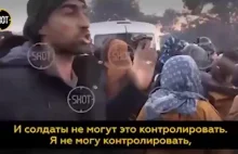 Strzały w powietrze służb bezpieczeństwa Białorusi, by uspokoić głodny tłum