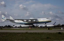 Lotniczy kolos Antonov An-225 Mrija w drodze do Rzeszowa-Jasionki! [RAPORT...