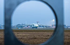 Antonov An-225 Mrija na lotnisku w Jasionce (zdjęcia)