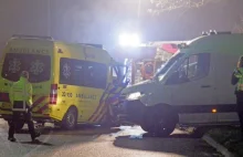 Holandia: Zderzenie samochodu z karetką. Trzy osoby nie żyją