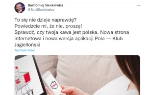 Bartłomiej Sienkiewicz szydzi z aplikacji Pola