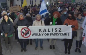 "Kalisz wolny od faszyzmu". Manifestacja w Kaliszu