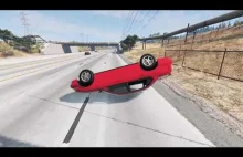BeamNG Drive - Realistic Car Crashes #1