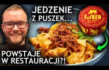 Jak powstają konserwy rzemieślnicze ED RED? JEDZENIE Z PUSZEK JAK Z RESTAURACJI!