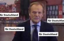 Skargi po "für Deutschland" Donalda Tuska. KRRiT bezprecedensowo upomina...