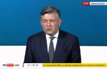 Lewicowy polityk Jonathan Ashworth składa kondolencje rodzinie samobójcy