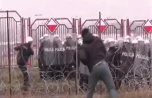 Bitwa z migrantami na przejściu granicznym w Kuźnicy - Realia Online