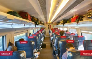 Pociąg we Włoszech może zostać zatrzymany, jeśli pasażer ma objawy COVID-19