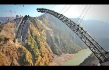 Indie Budują Najwyższy Most Kolejowy Na Świecie