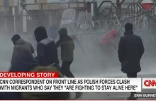 CNN nadaje ze strony imigrantów.