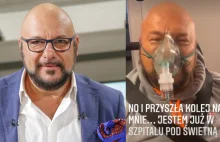 Po 2 dawkach szczepionki Piotr Gąsowski trafił z covidem do szpitala pod tlen