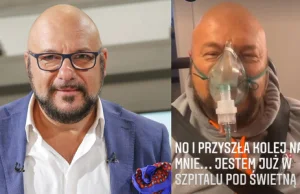 Po 2 dawkach szczepionki Piotr Gąsowski trafił z covidem do szpitala pod tlen
