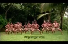 Oryginalny taniec maori haka