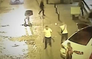 Wideo ze strzelaniny pod dyskoteką w Bolesławcu (Dolny Śląsk)