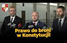 Konfederacja, Braun i Hoga: Przywróćmy prawo do posiadania broni!