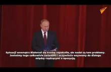 Putin: „Wzywamy rządzących na Białorusi do podjęcia dialogu z opozycją”