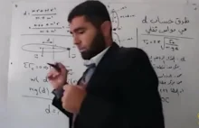 Wykład syryjskiego nauczyciel fizyki, przerwany nalotem bombowym