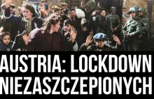 AUSTRIA: Lockdown dla niezaszczepionych