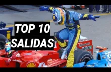 Dziesięć najlepszy startów Alonso z hiszpańskim komentarzem