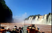 CRAZY INSANE SPEED BOAT TRIP INSIDE IGUAZU WATERFALLS