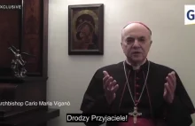 Mocny apel Arcybiskupa Carlo Maria Vigano do Ludzi Dobrej Woli - napisy PL