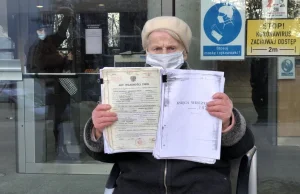 84 - latka prowadzi strajk głodowy w poznańskim Sądzie Okręgowym.