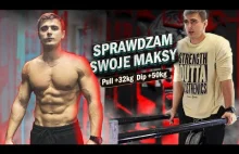 Kalistenika | Sprawdzam swoje maksy Pull +32kg, Dips +48kg | Maksym Riznyk