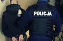 Chciał zabić własną matkę. Zwyrodnialec w rękach policji