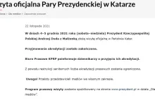 Wyciek danych jednego z dziennikarzy na stronie prezydent.pl [TYLKO U NAS]