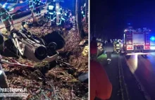 Młode małżeństwo zginęło w wypadku. 2-letnie dziecko trafiło do szpitala.