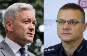 Biedroń oskarża policję o "szkolenie" białoruskich OMON-owców.