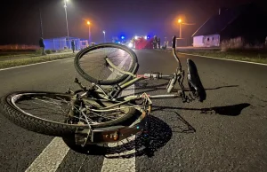 Tragedia! 29-latek kierujący BMW śmiertelnie potrącił rowerzystkę