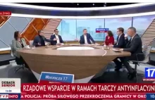 Awantura w TVP Info. Joński wyszedł ze studia