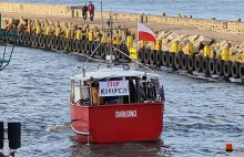 Protest ostrzegawczy rybaków w portach i przystaniach nad Bałtykiem