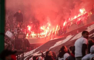 Kibice Legii Warszawa podpalili własny stadion. Chwile grozy przy Łazienkowskiej