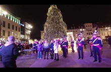 Nagranie z nagrywania klipu Last Christmas Orkiestry Wojskowej w Bydgoszczy