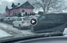 Zima zaskoczyła kierowców w Gdańsku. Efekt?
