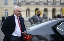 Stłuczka limuzyny wiozącej wiceministra w Warszawie