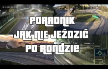 Jak nie jeździć po rondzie. Kompilacja polskich mistrzów przecinania ronda