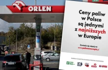 Orlen stawia billboardy, jaką mamy tanią benzynę w Polsce! A jak naprawdę?