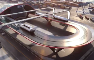 Zapowiedziano budowę portu dla Hyperloop w Europie.
