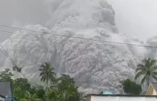Wybuchł wulkan Semeru we Wschodniej Jawie