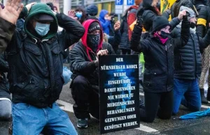 Protesty antycovidowe w państwach Europy. W Wiedniu nawet 40 tys. Ludzi