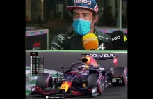 Alonso i Ricciardo oglądają okrążenie Verstappena z GP Arabii Saudyjskiej