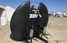 Zeva Zero – elektryczny latający spodek, który poleci nawet 250 km/h