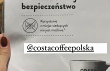 Costa Coffee Polska wprowadza segregacje sanitarną