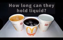 Jak długo w kubku McDonald's może utrzymywać się płyn? - 4K Time Lapse