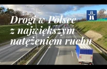 Drogi w Polsce z największym natężeniem ruchu.