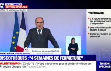 Francja zamyka kluby na 4 tygodnie